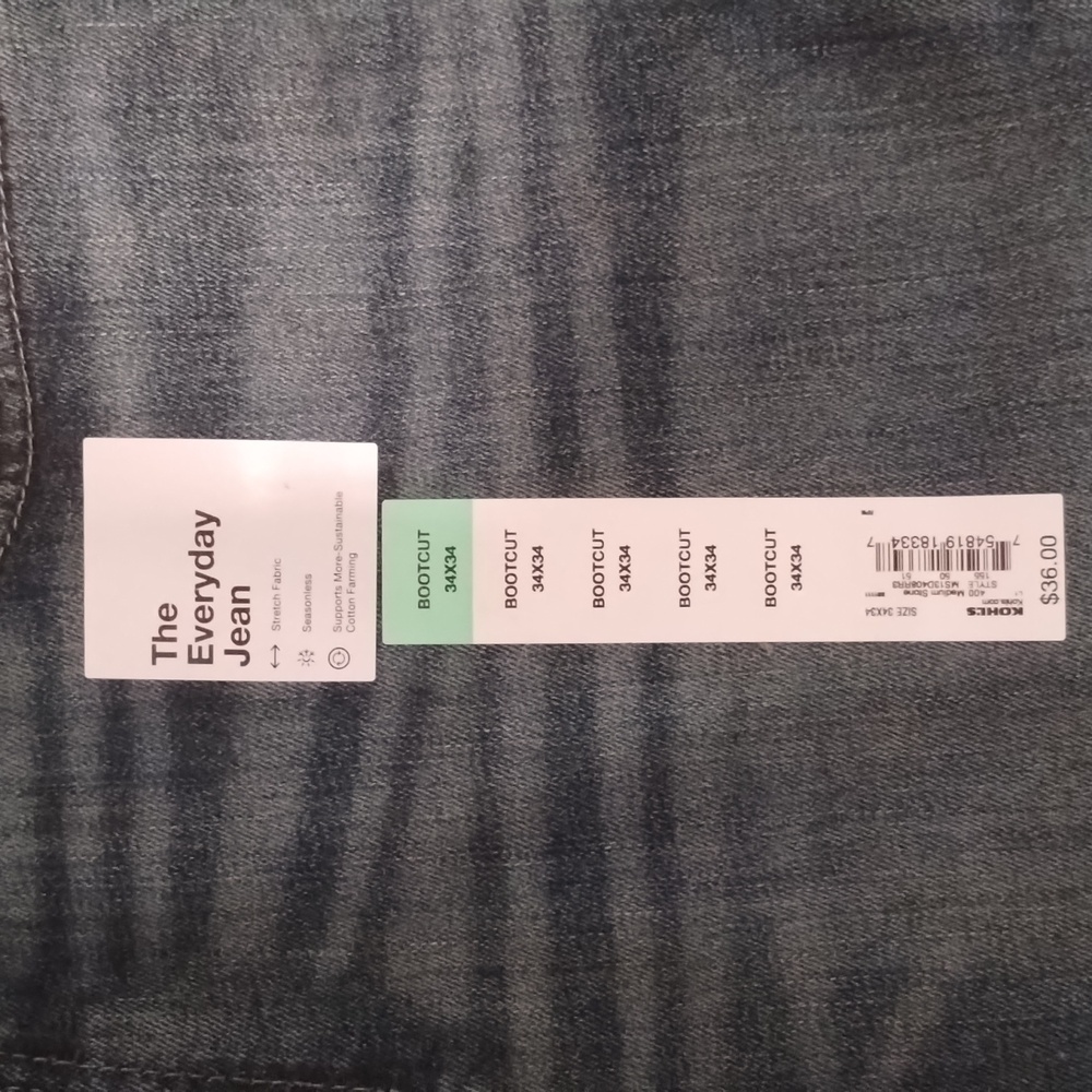 34X34 Bootcut Jeans - Picture 3 of 8